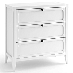 Комод с 3-мя ящиками белый Silva White Chest of Drawers варинант исполнения - 2 | Loft Concept в Орле
