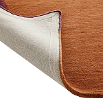 Ковер с оригинальной волнистой отделкой Woven from Wool варинант исполнения - 3 | Loft Concept в Орле