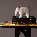 Консоль с овальной столешницей со светодиодной подсветкой Ruby варинант исполнения - 3 | Loft Concept в Орле