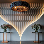 Гипсовая 3D Панель CRYSTAL SYMPHONY A варинант исполнения - 1 | Loft Concept в Орле