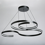 Люстра подвесная светодиодная в виде волнообразной ленты Ribbon Vortex варинант исполнения - 4 | Loft Concept в Орле