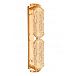 Бра прямоугольное с текстурным природным рисунком IceFlame варинант исполнения - 1 | Loft Concept в Орле