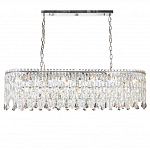 Люстра овальная с хрустальными подвесками Roul Crystal Light варинант исполнения - 5 | Loft Concept в Орле