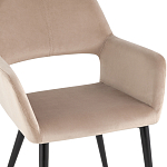 Стул с подлокотниками бежевый NEASAN STOOL варинант исполнения - 6 | Loft Concept в Орле