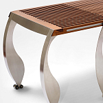 Дизайнерский раздвижной обеденный стол Poltronova Split Dining Table варинант исполнения - 8 | Loft Concept в Орле