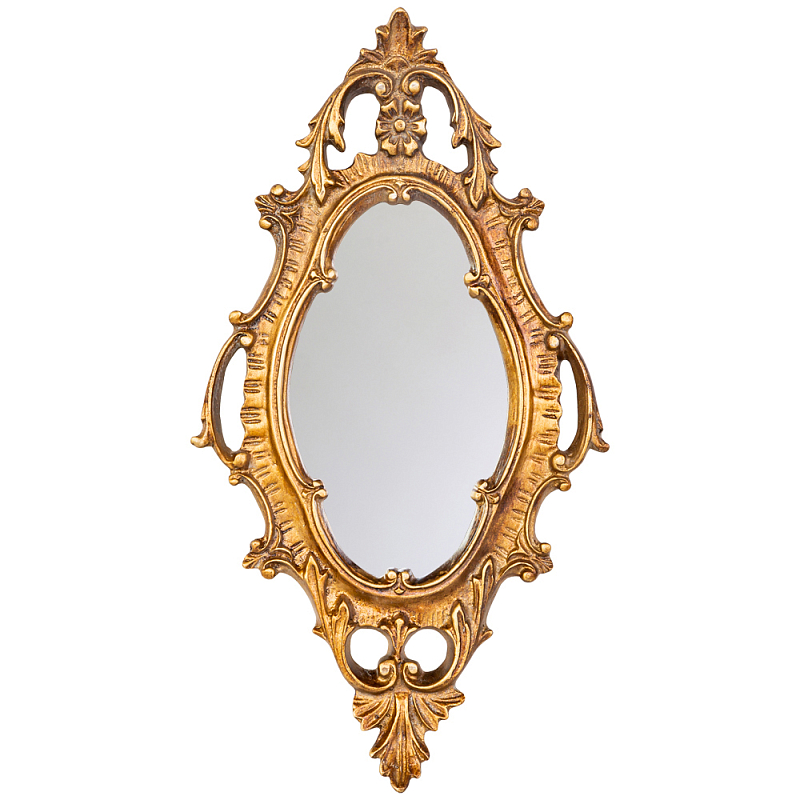 Зеркало настенное в ажурной раме бронзового цвета Classic Ornament Mirror Бронза Зеркало Зеркало настенное в ажурной раме бронзового цвета Classic Ornament Mirror Бронза Зеркало в Орле | Loft Concept