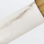 Бра для ванных комнат вертикальное с вытянутым плафоном из алебастра Hinkley варинант исполнения - 6 | Loft Concept в Орле