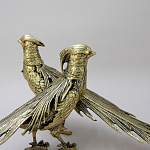 Статуэтка бронзовая пара Фазаны Bronze Birds варинант исполнения - 1 | Loft Concept в Орле