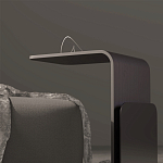 Stolik 90 Журнальный столик из шпона ясеня с чёрной эмалью варинант исполнения - 1 | Loft Concept в Орле