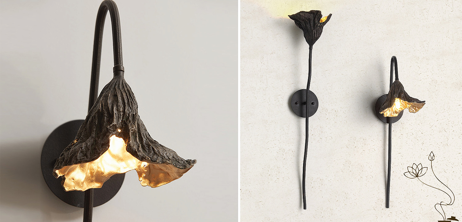 Настенный светильник Увядший Лотос Withering Lotus Lamp I Настенный светильник Увядший Лотос Withering Lotus Lamp I - Loft-Concept в Орле