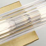 Бра горизонтальное с рифленым стеклянным плафоном Kichler варинант исполнения - 3 | Loft Concept в Орле