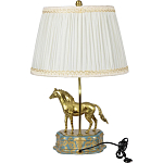 Настольная лампа из фарфора Лошадь Frodi варинант исполнения - 2 | Loft Concept в Орле