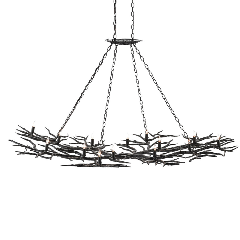 Люстра в виде веток Branched Tree Chandeliers Темная бронза винтаж Люстра в виде веток Branched Tree Chandeliers Темная бронза винтаж в Орле | Loft Concept