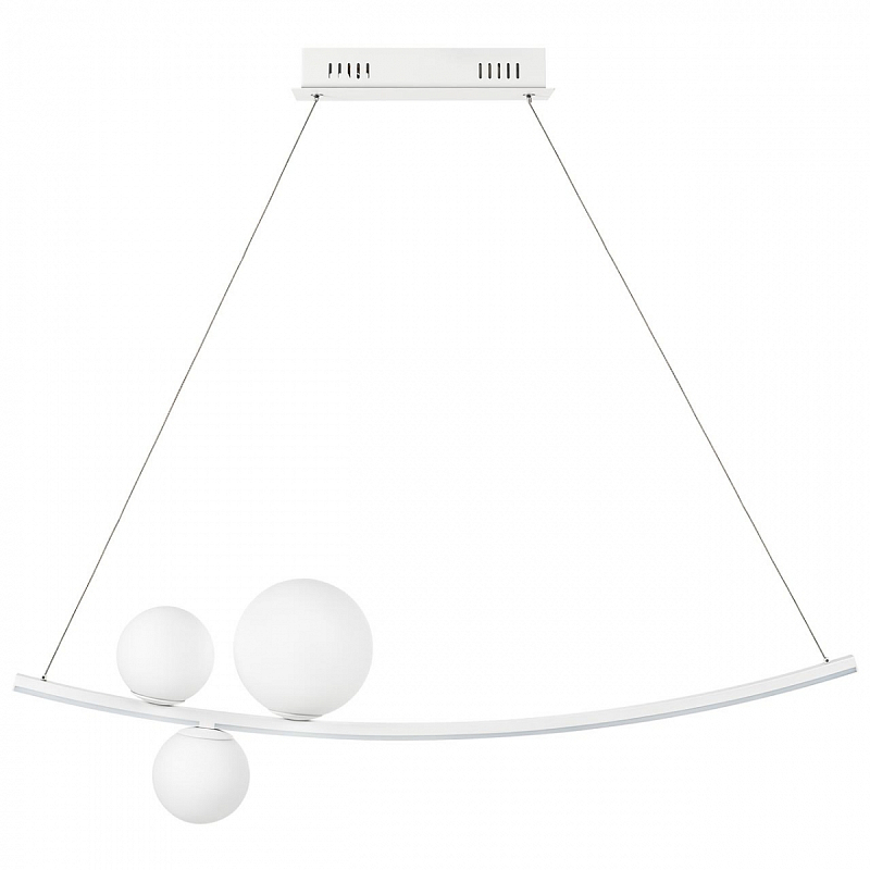 Люстра Galla Bubbles Arc Белый Люстра Galla Bubbles Arc Белый в Орле | Loft Concept