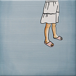 Плитка с узором Девочка единорог варинант исполнения - 4 | Loft Concept в Орле