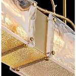 Люстра прямоугольная из фактурного стекла Chandelier Beam варинант исполнения - 1 | Loft Concept в Орле