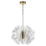 Люстра с крупными рельефным декором в виде лепестков 60 см Ethereal Bloom варинант исполнения - 2 | Loft Concept в Орле