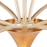 Люстра с плафонами в виде цветов Golden Bird of Paradise варинант исполнения - 2 | Loft Concept в Орле