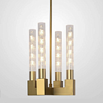 Люстра CANELLE Pendant lamp 4 Modern Brass варинант исполнения - 2 | Loft Concept в Орле