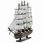 Декоративная модель деревянного тёмно-коричневого парусника в подарочной упаковке With The low варинант исполнения - 3 | Loft Concept в Орле