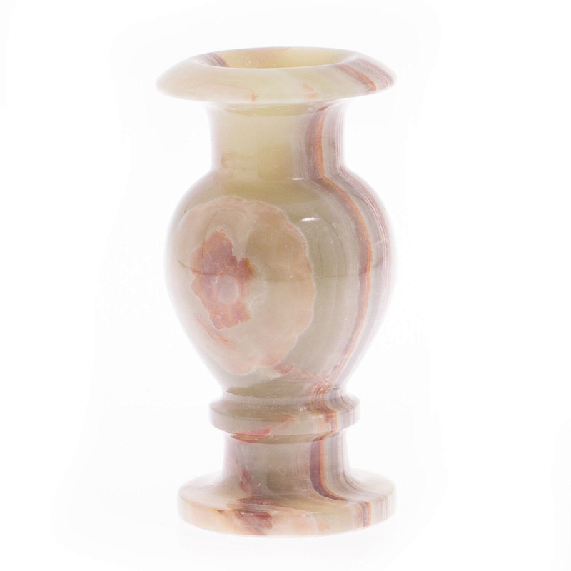 Ваза настольная из камня оникс Stone Vase Ваза настольная из камня оникс Stone Vase в Орле | Loft Concept