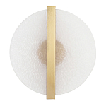 Бра с белым матовым стеклянным плафоном круглой формы Soft Glow Harmony варинант исполнения - 1 | Loft Concept в Орле