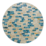 Столик с инкрустацией с перламутровым узором Rona варинант исполнения - 2 | Loft Concept в Орле