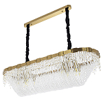 Люстра с хрустальными подвесками Riche Crystal Metal Chandelier 12 варинант исполнения - 1 | Loft Concept в Орле