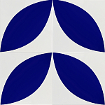 Дизайнерская плитка с узором Лепесток варинант исполнения - 2 | Loft Concept в Орле