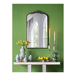 Ваза фигурная с сине-зелеными узорами распустившихся цветов Blossoming Spring варинант исполнения - 5 | Loft Concept в Орле