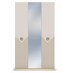 Шкаф трёхдверный с 1-ой зеркальной дверью Satin Furniture варинант исполнения - 2 | Loft Concept в Орле