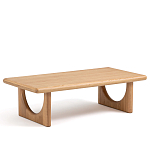 Стол журнальный из массива и шпона дуба Oak Essence Carden варинант исполнения - 1 | Loft Concept в Орле