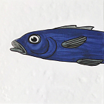 Плитка с узором Рыба пловчиха варинант исполнения - 5 | Loft Concept в Орле