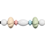 Подвесной светильник линейный с керамическими элементами 24W LED Fragrant Light варинант исполнения - 5 | Loft Concept в Орле