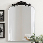 Зеркало с изысканной короной и безрамным полотном Crowned Mirror варинант исполнения - 1 | Loft Concept в Орле