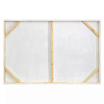 Панно декоративное с ручной росписью Blue Strokes варинант исполнения - 2 | Loft Concept в Орле