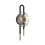 Бра с черным основанием и золотистым декором Bruno варинант исполнения - 4 | Loft Concept в Орле