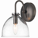 Бра с куполообразным прозрачным плафоном Glass Dome with Seeds варинант исполнения - 2 | Loft Concept в Орле