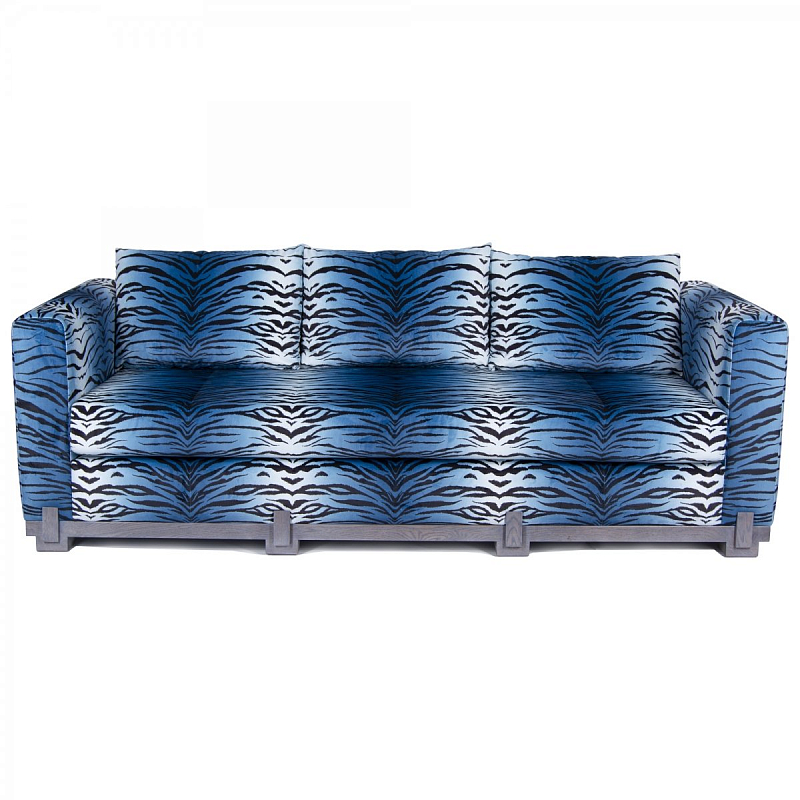 Диван Ida Sofa Blue Tiger Светло-синий Диван Ida Sofa Blue Tiger Светло-синий в Орле | Loft Concept