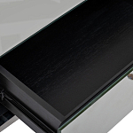 Тумбочка зеркальная с ящиком Mirror Chrome Cabinet варинант исполнения - 5 | Loft Concept в Орле