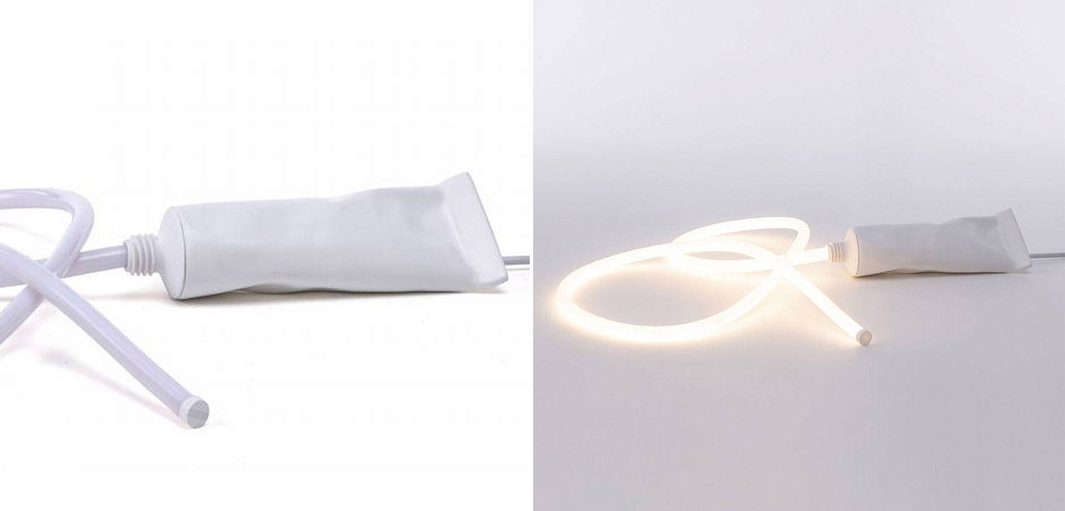 Настольная лампа Seletti Daily Glow Toothpaste Настольная лампа Seletti Daily Glow Toothpaste - Loft-Concept в Орле