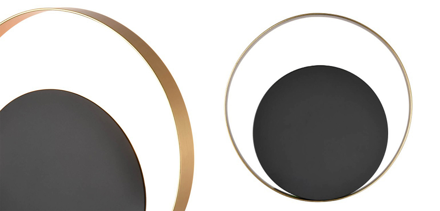 Бра Globo Ocular Sconce Circle Black 26 Бра Globo Ocular Sconce Circle Black 26 - Loft-Concept в Орле
