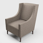 Мебельная ткань Шенилл коричневый цвет 142 см T4-56 варинант исполнения - 7 | Loft Concept в Орле