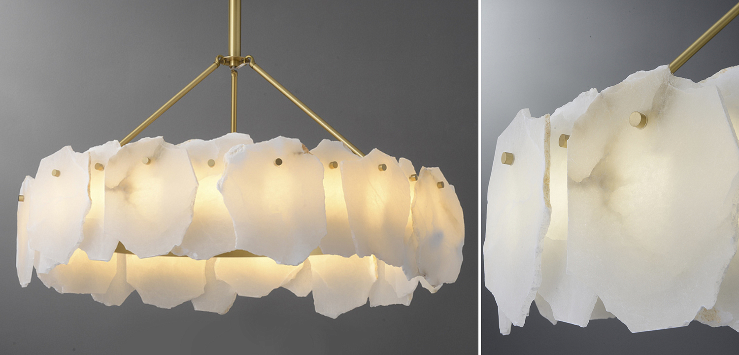 Люстра Lucretia Marble Round Chandelier Люстра Lucretia Marble Round Chandelier - Loft-Concept в Орле