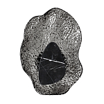 Бра с волнообразным стеклянным плафоном и вставкой из мрамора Liquid Stone варинант исполнения - 11 | Loft Concept в Орле