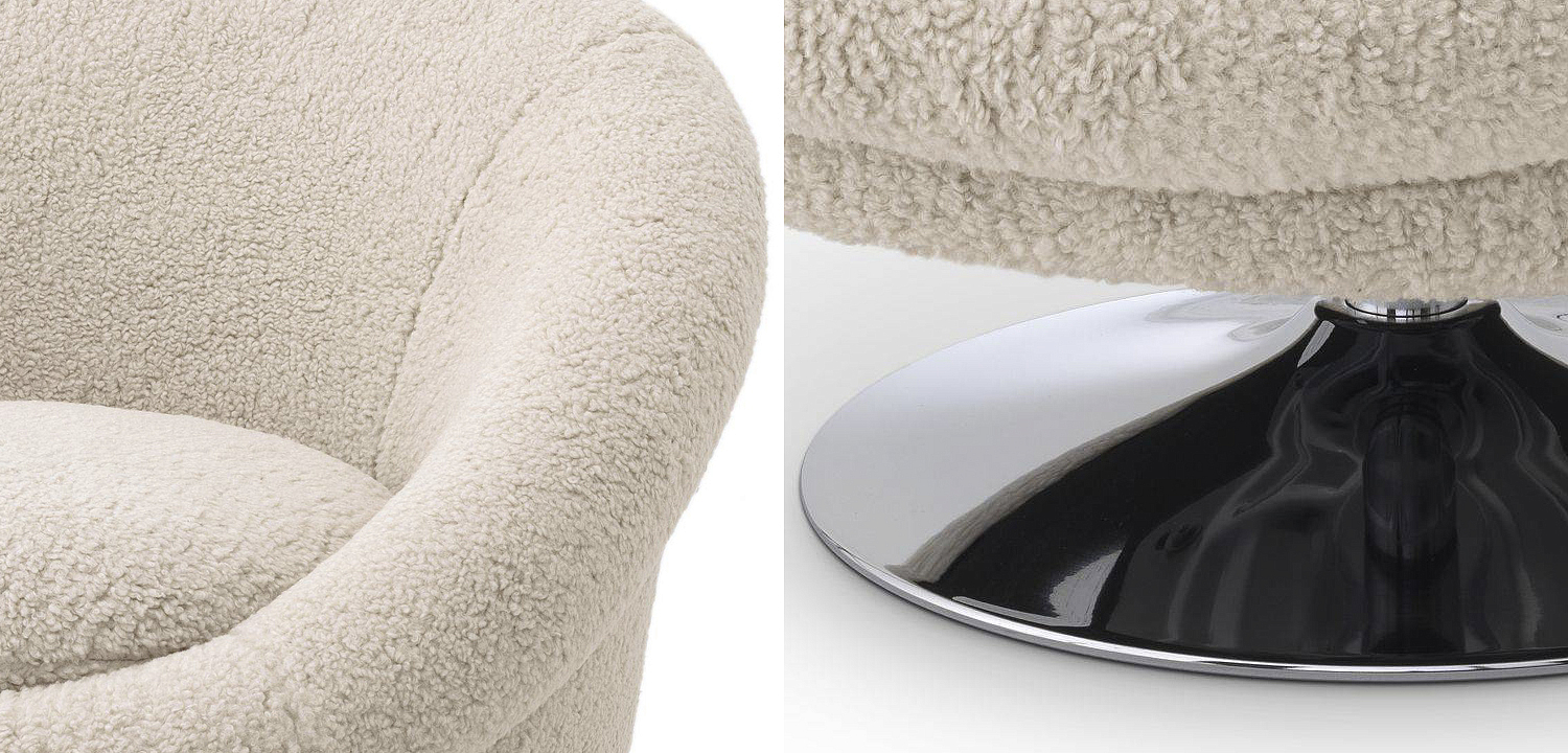Кресло Eichholtz Swivel Chair Nemo Кресло Eichholtz Swivel Chair Nemo - Loft-Concept в Орле