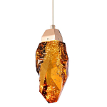 Подвесной светильник Soar Hanging Lamp Brass Amber Янтарный варинант исполнения - 1 | Loft Concept в Орле
