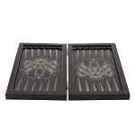 Подарочные нарды из натурального камня с гравировкой Backgammon from Stone варинант исполнения - 3 | Loft Concept в Орле