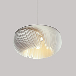 Подвесной светильник с белыми изящными декоративными лепестками Volumetric Petal Lamp варинант исполнения - 2 | Loft Concept в Орле