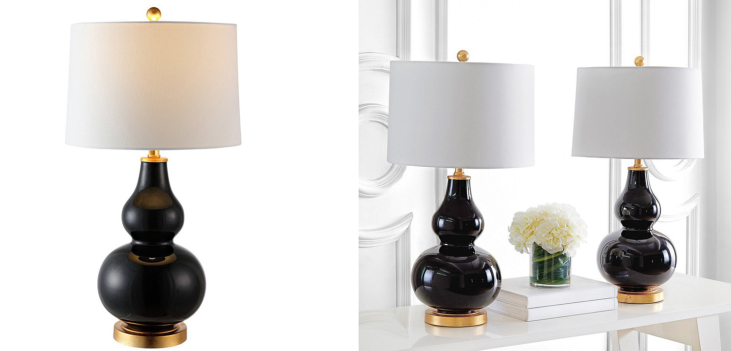 Настольная лампа Loraine Black Table lamp Настольная лампа Loraine Black Table lamp - Loft-Concept в Орле